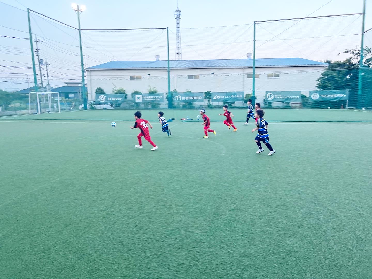 1試合目 vs NU広谷