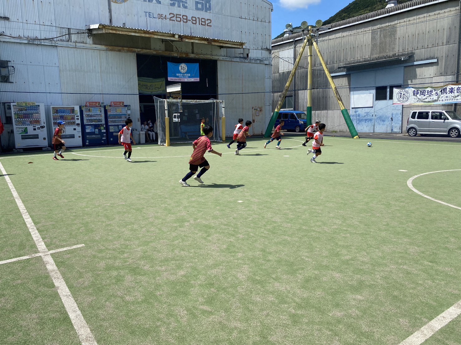 1試合目 vs キューズ静岡U-10