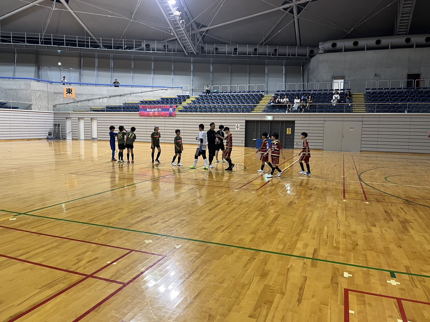 1試合目 vs スプリズ Jr