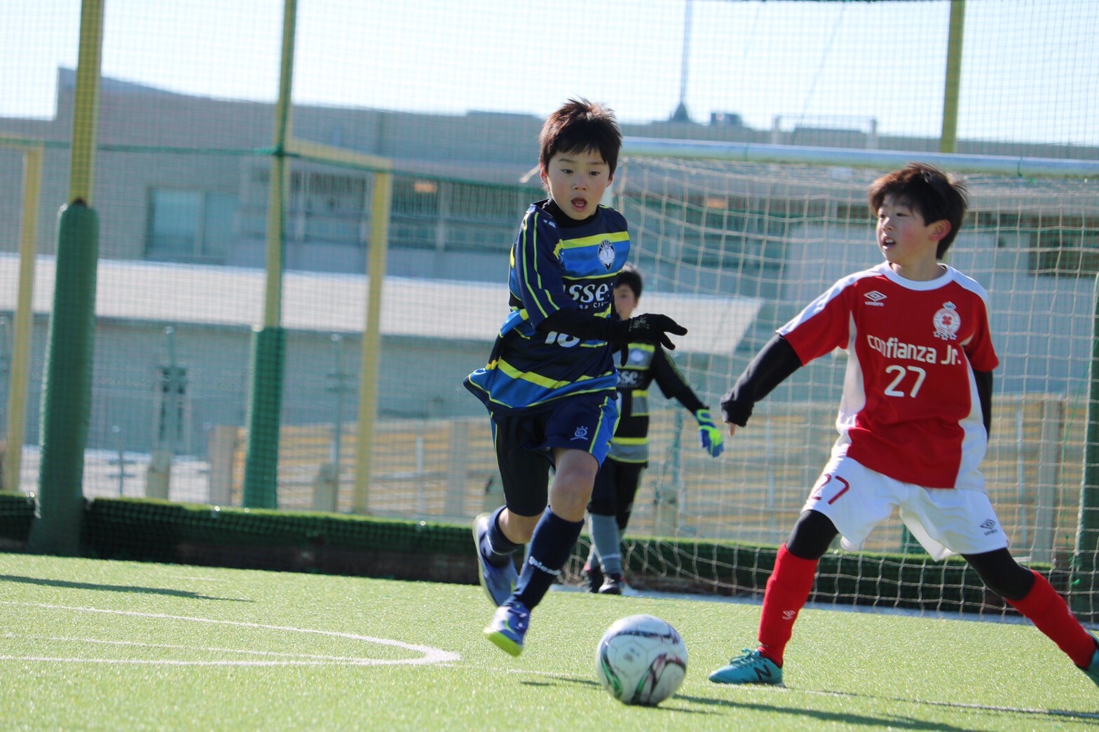 1試合目 vs コンフィアンサ